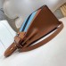 Replica Handbag Store Multicolor Stripes Kelly 28cm Brown Bag