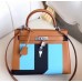 Replica Handbag Store Multicolor Stripes Kelly 28cm Brown Bag