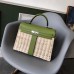 Replica Handbag Store Green Picnic Kelly 35cm Wicker Bag Replica Handbag Store Green Picnic Kelly 35cm Wicker Bag