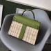 Replica Handbag Store Green Picnic Kelly 35cm Wicker Bag Replica Handbag Store Green Picnic Kelly 35cm Wicker Bag