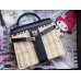 Replica Handbag Store Black Picnic Kelly Mini 20cm Wicker Bag