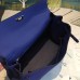 Replica Handbag Store Blue Clemence Kelly 35cm Handmade Bag