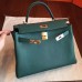 Replica Handbag Store Malachite Clemence Kelly Retourne 32cm Handmade Bag