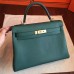 Replica Handbag Store Malachite Clemence Kelly Retourne 32cm Handmade Bag