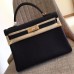Replica Handbag Store Black Clemence Kelly Retourne 32cm Handmade Bag