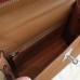 Replica Handbag Store Brown Epsom Kelly 32cm Sellier Handmade Bag