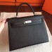 Replica Handbag Store Black Epsom Kelly 32cm Sellier Handmade Bag Replica Handbag Store Black Epsom Kelly 32cm Sellier Handmade Bag