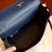 Replica Handbag Store Black Swift Kelly Retourne 32cm Handmade Bag