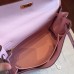 Replica Handbag Store Rose Dragee Swift Kelly Retourne 32cm Handmade Bag