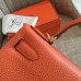Replica Handbag Store Orange Clemence Kelly Retourne 28cm Handmade Bag Replica Handbag Store Orange Clemence Kelly Retourne 28cm Handmade Bag
