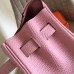 Replica Handbag Store Pink Clemence Kelly Retourne 28cm Handmade Bag