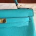 Replica Handbag Store Blue Paon Clemence Kelly Retourne 32cm Handmade Bag