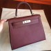 Replica Handbag Store Bordeaux Epsom Kelly Sellier 28cm Handmade Bag