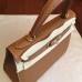 Replica Handbag Store Brown Epsom Kelly Sellier 28cm Handmade Bag