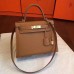 Replica Handbag Store Brown Epsom Kelly Sellier 28cm Handmade Bag
