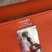 Replica Handbag Store Orange Epsom Kelly Sellier 28cm Handmade Bag