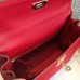 Replica Handbag Store Red Epsom Kelly Sellier 28cm Handmade Bag