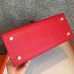 Replica Handbag Store Red Epsom Kelly Sellier 28cm Handmade Bag
