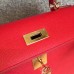 Replica Handbag Store Red Epsom Kelly Sellier 28cm Handmade Bag