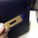 Replica Handbag Store Sapphire Epsom Kelly Sellier 28cm Handmade Bag
