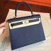 Replica Handbag Store Sapphire Epsom Kelly Sellier 28cm Handmade Bag