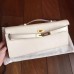Replica Handbag Store White Epsom Kelly Cut Clutch Handmade Bag Replica Handbag Store White Epsom Kelly Cut Clutch Handmade Bag