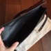 Replica Handbag Store Black Swift Kelly Cut Clutch Handmade Bag Replica Handbag Store Black Swift Kelly Cut Clutch Handmade Bag