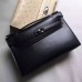 Replica Handbag Store So Black Kelly Pochette Handmade Bag