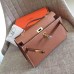 Replica Handbag Store Gold Epsom Kelly Pochette Handmade Bag