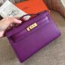 Replica Handbag Store Cyclamen Epsom Kelly Pochette Handmade Bag