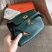 Replica Handbag Store Malachite Epsom Kelly Pochette Handmade Bag Replica Handbag Store Malachite Epsom Kelly Pochette Handmade Bag