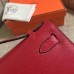 Replica Handbag Store Rouge Vif Epsom Kelly Pochette Handmade Bag