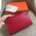 Replica Handbag Store Rouge Vif Epsom Kelly Pochette Handmade Bag