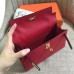 Replica Handbag Store Rouge Vif Epsom Kelly Pochette Handmade Bag
