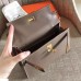 Replica Handbag Store Etoupe Epsom Kelly Pochette Handmade Bag