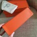 Replica Handbag Store Orange Epsom Kelly Pochette Handmade Bag