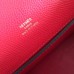 Replica Handbag Store Red Epsom Kelly Pochette Handmade Bag
