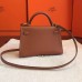 Replica Handbag Store Gold Swift Kelly Mini II 20cm Handmade Bag