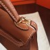 Replica Handbag Store Gold Swift Kelly Mini II 20cm Handmade Bag