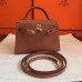 Replica Handbag Store Gold Swift Kelly Mini II 20cm Handmade Bag