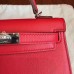 Replica Handbag Store Red Swift Kelly Mini II 20cm Handmade Bag