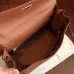 Replica Handbag Store Brown Swift Kelly Retourne 32cm Handmade Bag