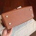 Replica Handbag Store Brown Swift Kelly Retourne 32cm Handmade Bag
