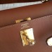 Replica Handbag Store Brown Swift Kelly Retourne 32cm Handmade Bag