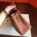 Replica Handbag Store Brown Swift Kelly Retourne 32cm Handmade Bag