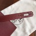 Replica Handbag Store Bordeaux Epsom Kelly Cut Clutch Handmade Bag