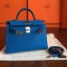 Replica Handbag Store Mykonos Epsom Kelly Mini II 20cm Handmade Bag