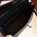 Replica Handbag Store So Black Box Kelly Retourne 32cm Handmade Bag