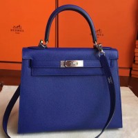 Replica Handbag Store Blue Electric Epsom Kelly Sellier 28cm Handmade Bag Replica Handbag Store Blue Electric Epsom Kelly Sellier 28cm Handmade Bag