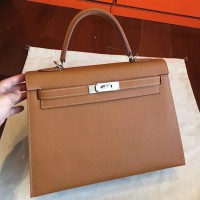 Replica Handbag Store Brown Epsom Kelly 32cm Sellier Handmade Bag Replica Handbag Store Brown Epsom Kelly 32cm Sellier Handmade Bag